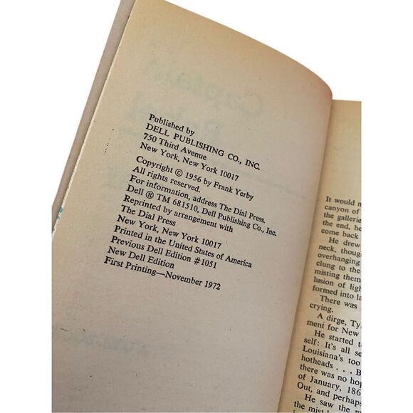 Captain Rebel by Frank Yerby Paperback Book Vintage Historical Fiction - Picture 8 of 13